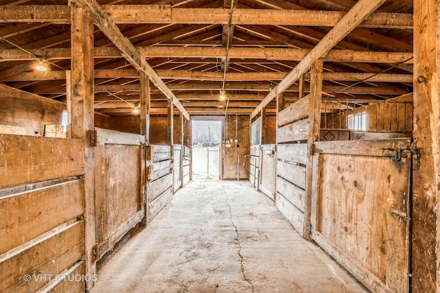 view of stable