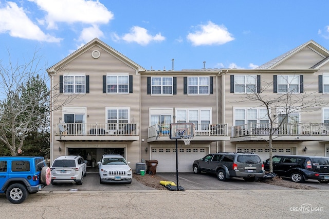 view of townhome / multi-family property