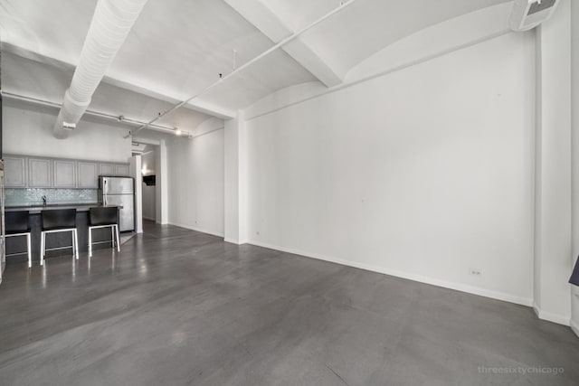 view of unfurnished living room