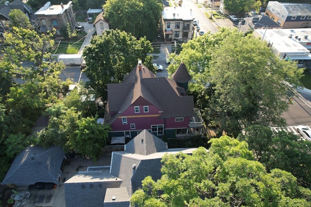 drone / aerial view