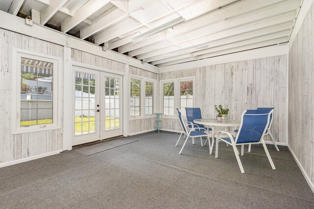 2921 Autumn Dr, Woodridge, IL 60517 - sunroom with french doors