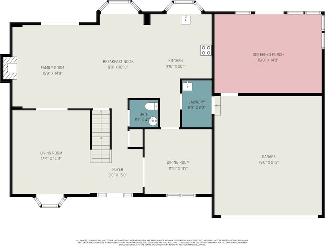 2921 Autumn Dr, Woodridge, IL 60517 - view of home floor plan