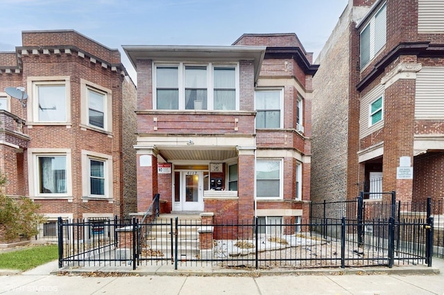 view of townhome / multi-family property