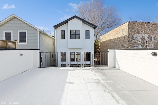 view of rear view of house