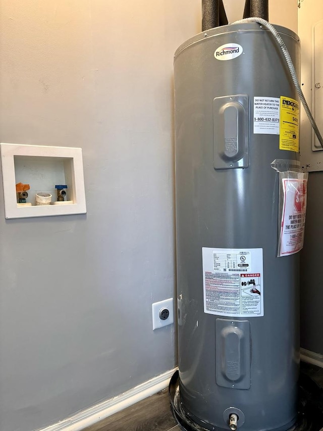 utilities with water heater