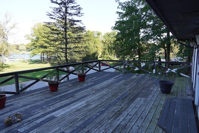 view of deck