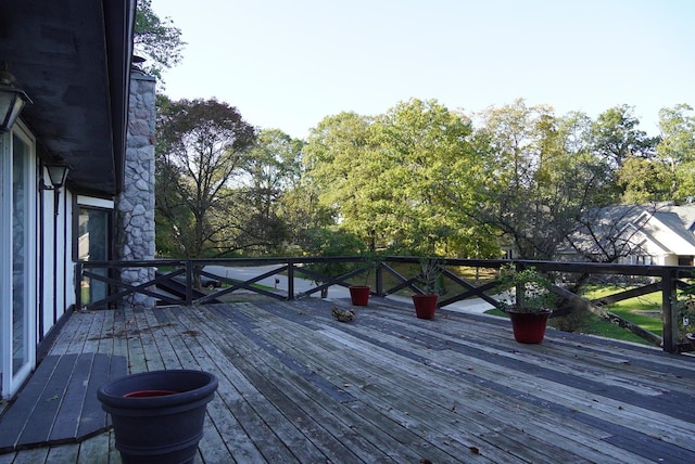 view of deck