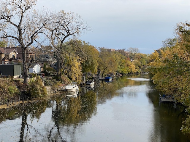 property view of water