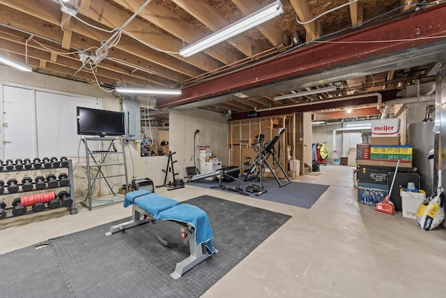 view of exercise room