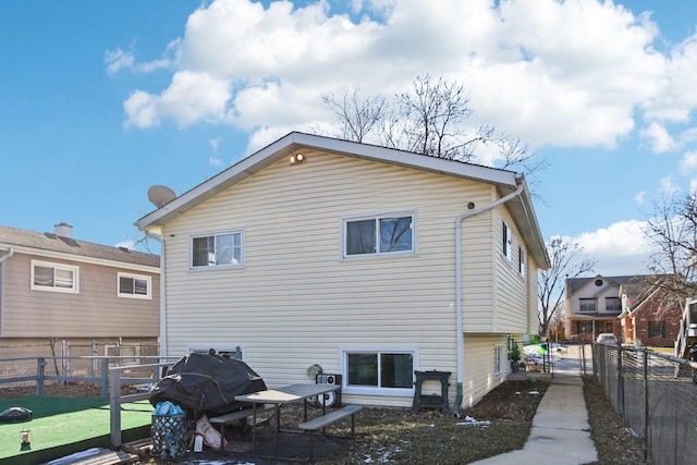 view of rear view of house