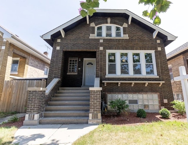 view of front of house with covered porch