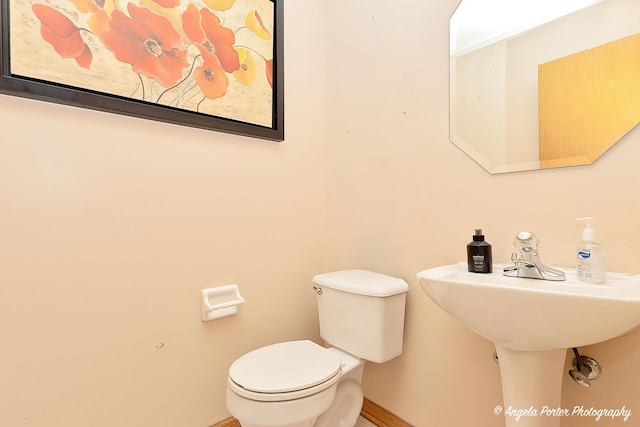 bathroom with toilet