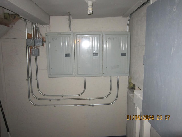 utilities with electric panel