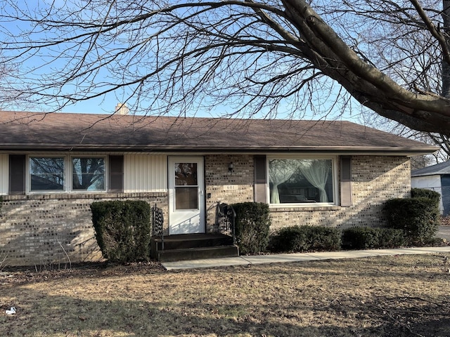 view of ranch-style house