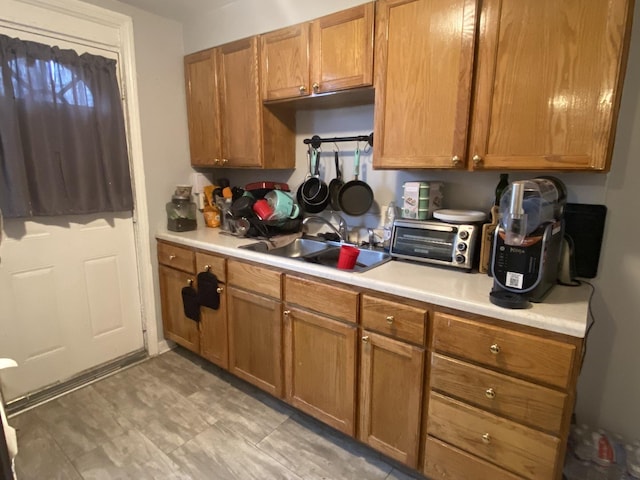 kitchen featuring sink