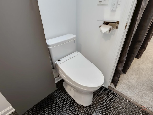 bathroom with toilet