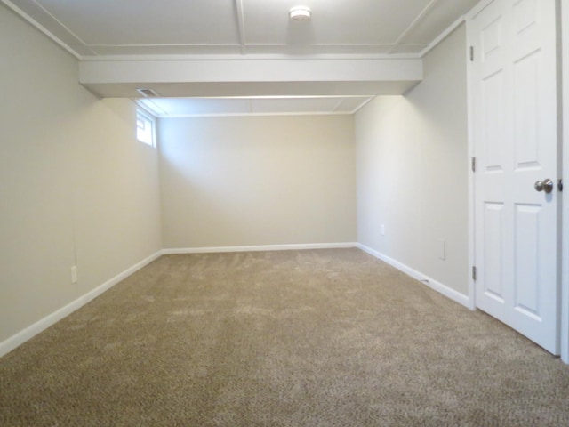 bonus room with carpet floors