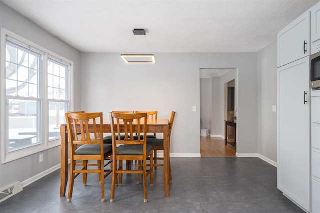 view of dining space