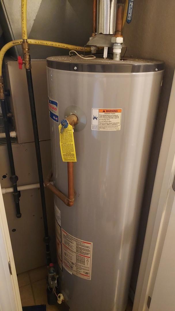 utilities featuring water heater