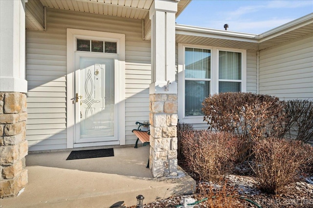 view of entrance to property