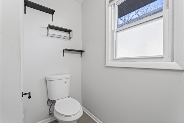 bathroom with toilet