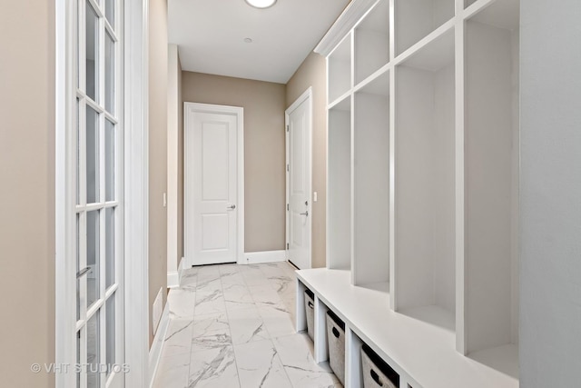 view of mudroom