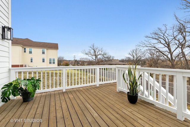 view of deck