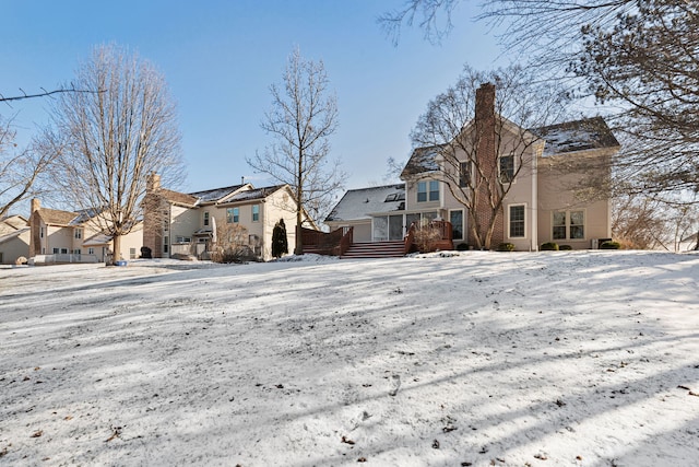 view of front of house