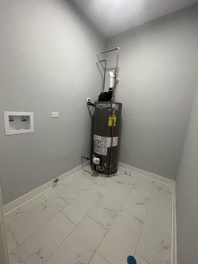 utilities with gas water heater