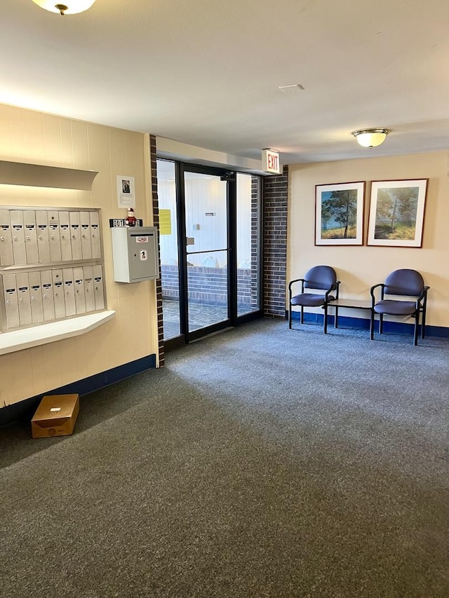 view of community lobby