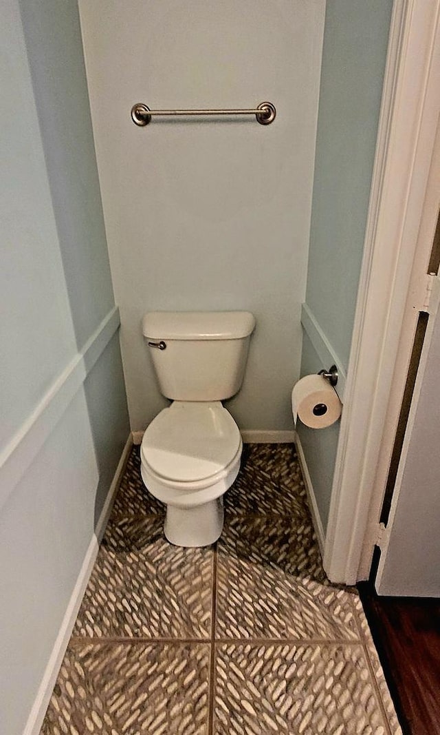 bathroom with toilet