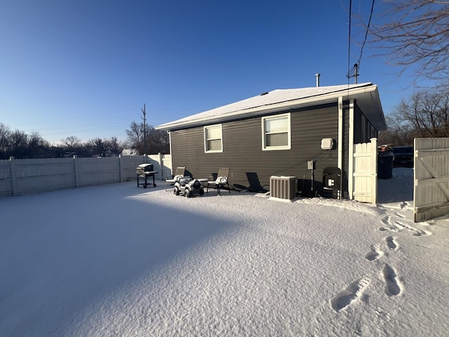 view of rear view of house