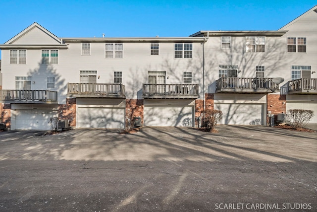 back of property with cooling unit