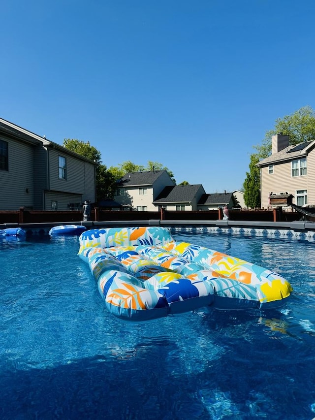 view of pool