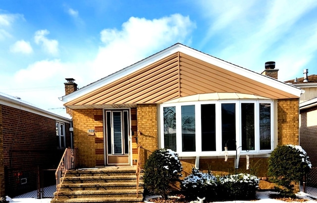 view of rear view of house