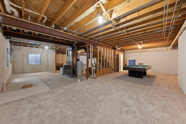 unfurnished bedroom with a closet and light carpet