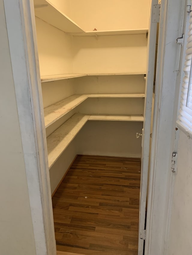 view of pantry