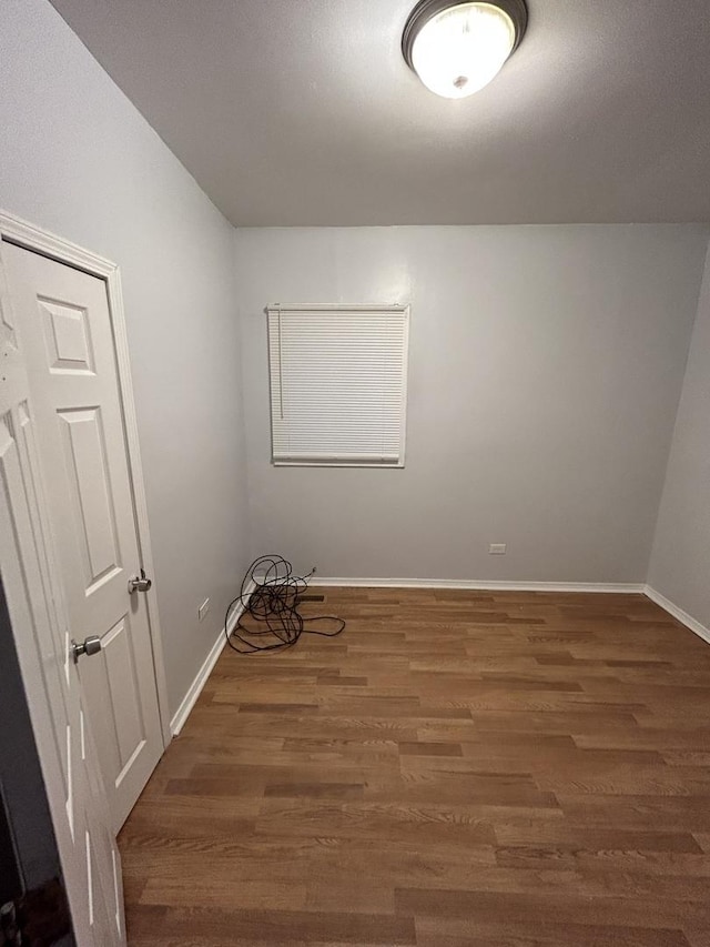 interior space featuring dark hardwood / wood-style floors