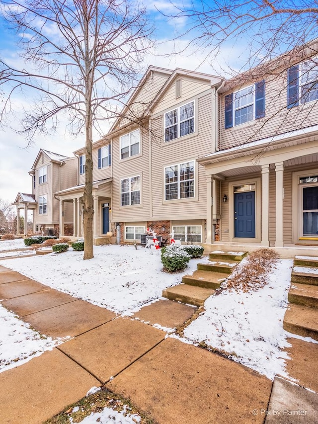 view of townhome / multi-family property