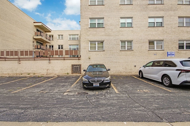 view of car parking