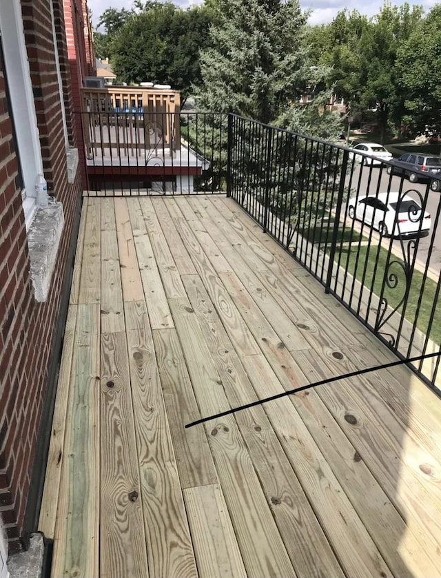 view of deck