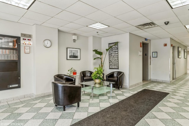 view of community lobby