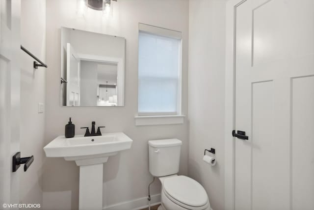 bathroom with toilet