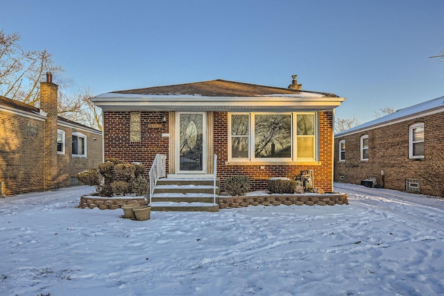 view of bungalow-style house