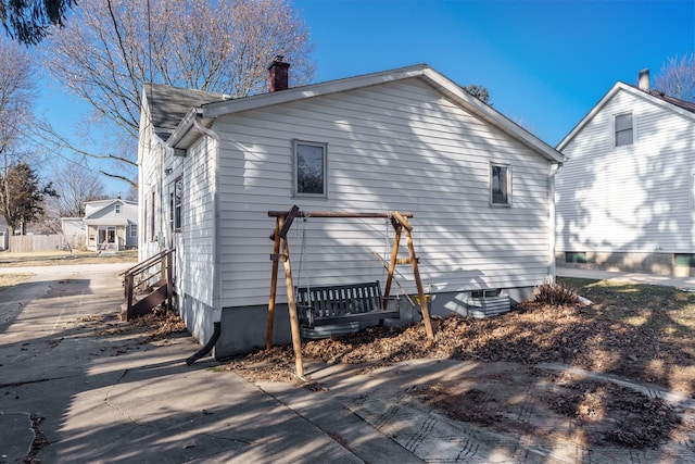 view of rear view of house