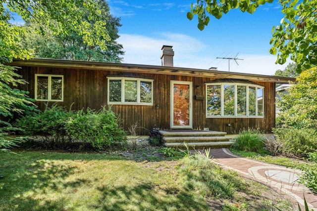 view of ranch-style home