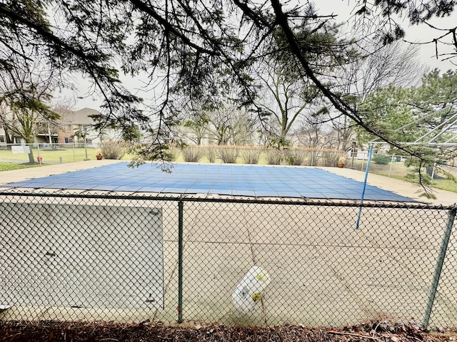 view of pool