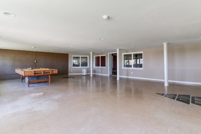 view of unfurnished living room