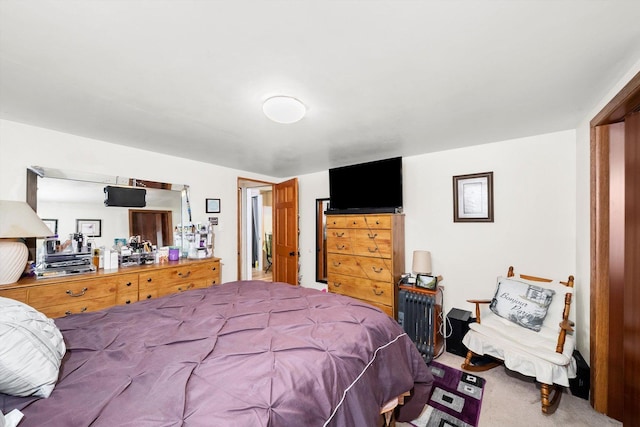 bedroom featuring carpet floors