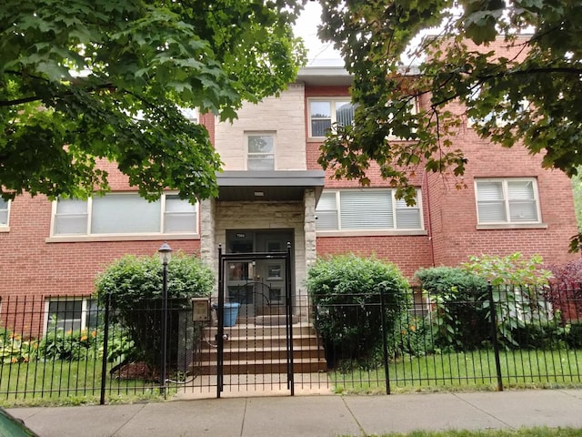 view of townhome / multi-family property